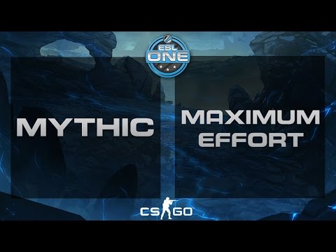 CS:GO - Mythic vs. Maximum Effort [Cache] - ESL One Cologne 2015 NA Qualifiers - Group B