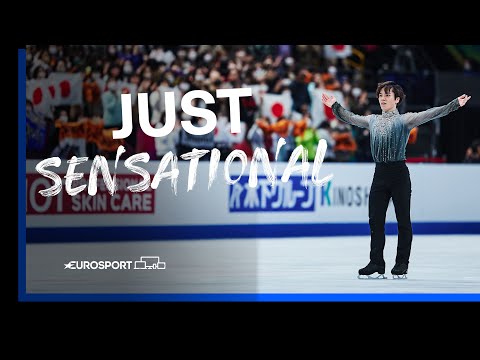 Shoma Uno Reclaims Men's Free Skate Gold At The Figure Skating World Championships! | Eurosport