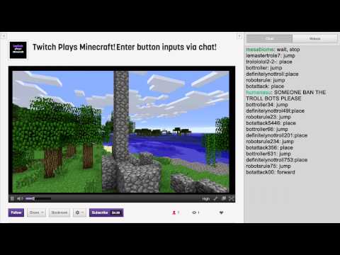 What if Twitch Played Minecraft?