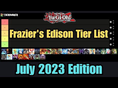 Frazier Smith's Edison Format Tier List - July 2023