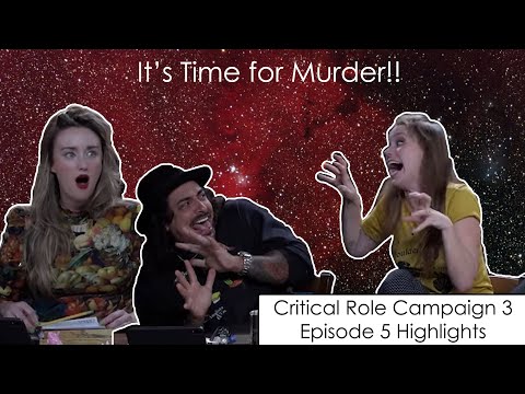 It's Time for Murder!! - Critical Role Episode 5 Highlights - The Threat Between the Walls