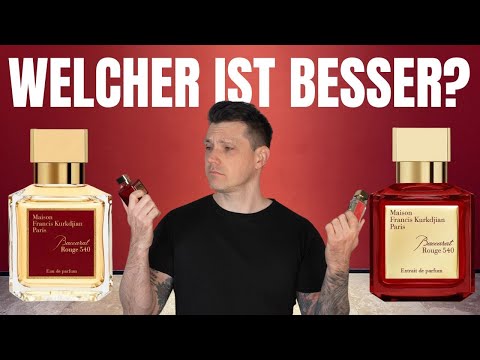 Baccarat Rouge 540 im Vergleich: EDP vs Extrait de Parfum