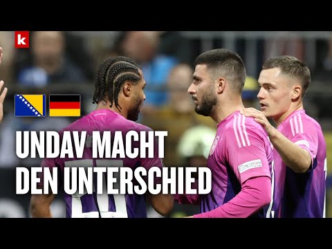 Video Thumbnail: Doppelpacker Undav wird langsam "unverzichtbar" | Bosnien-Herzegowina - Deutschland 1:2