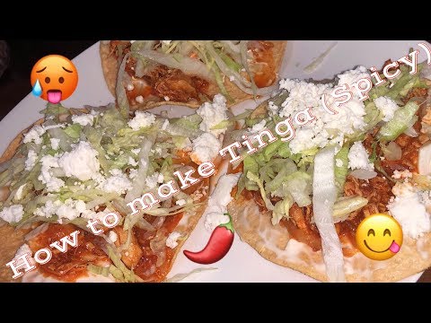 How To Make Tinga De Pollo