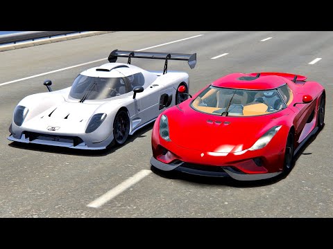 Ultima RS 2020 vs Koenigsegg Regera - Drag Race 2KM