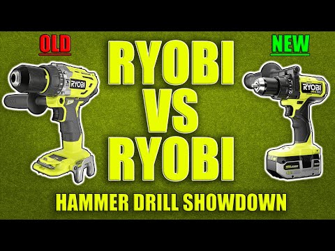 Ryobi Hammer Drill Head to Head - OLD vs NEW - Which is Better?
