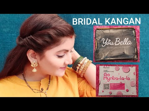 Myntra shopping | bridal kangan | चार साल बाद मिल ही गये मेरे फेवरेट कंगन |  RARA | Video