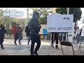 Encapuchados roban boletas electorales en Puebla
