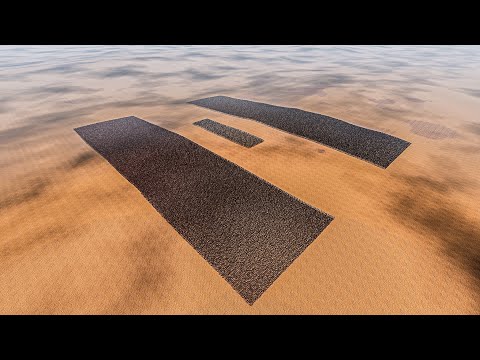 1 MILLION ROMAN GENERALS vs 50.000 MODERN SOLDIERS - Ultimate Epic Battle Simulator 2 UEBS 2