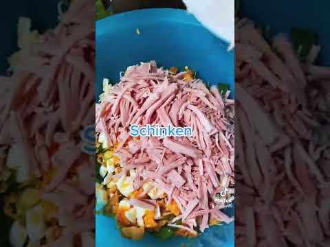 Schichtsalat mega einfach! Super lecker