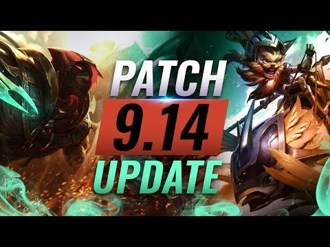 NEW UPDATE: Best Champions TIER LIST – League of Legends Patch 9.14