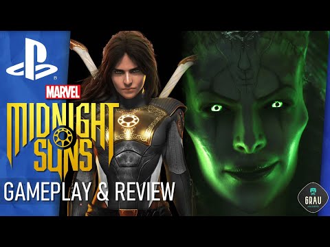 Marvel's Midnight Suns PS5 GAMEPLAY AND REVIEW | TURN BASED COMBAT | SUPERHEROES