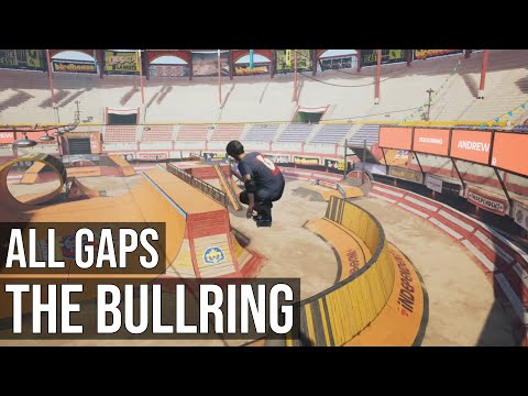 All Gaps The Bullring - Gap Master Trophy (Complete All Gap Collections) - Tony Hawk Pro Skater 1+2