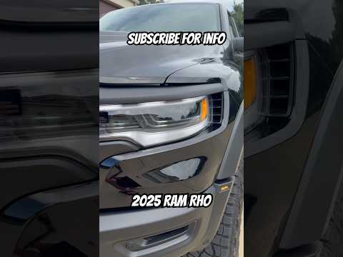 2025 Ram RHO accessories and build info! #ramtrucks #automobile #offroading #offroad