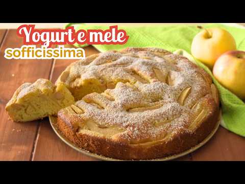 TORTA YOGURT E MELE - facile, veloce e SOFFICISSIMA