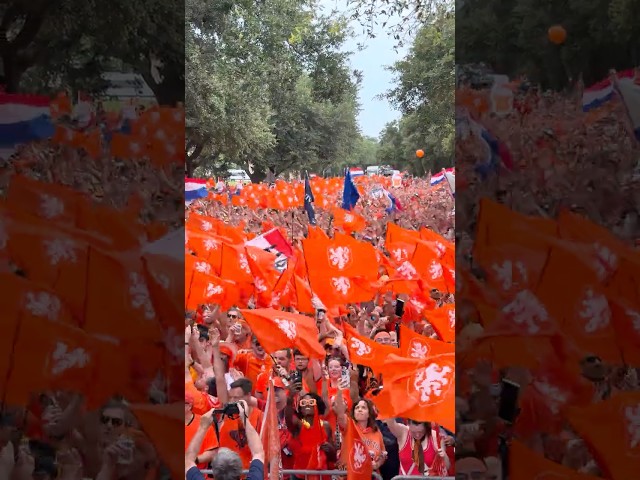 Samen kleurden we de wereld Oranje, bedankt Oranje fans! 🧡 #NothingLikeOranje