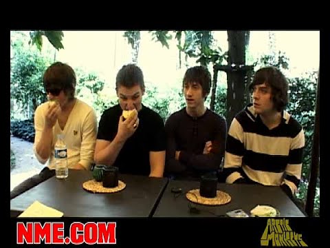 Arctic Monkeys Interview Old Trafford - July 2007