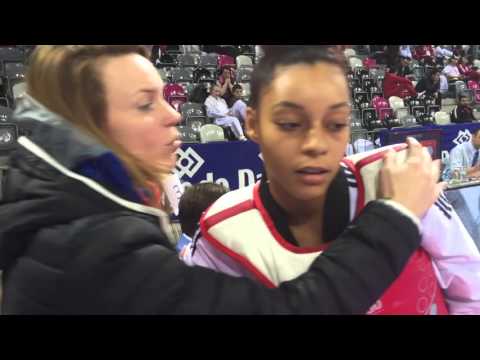 President Cup: Magda Wiet Henin en action