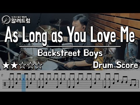 As Long As You Love Me - Backstreet Boys DRUM COVER