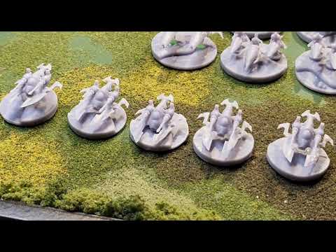 Saim-hann Eldar in NetEpic Armageddon scale. 100% 3D printed