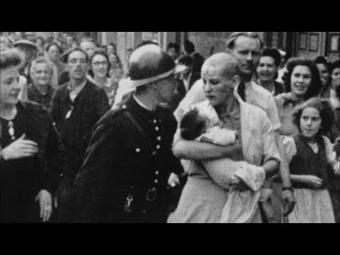 "La tondue de Chartres" : magazine sur la photo de Robert Capa