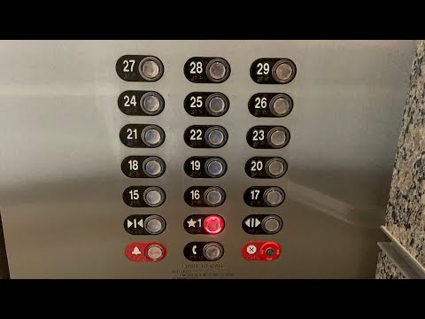 Haughton/Schindler High Rise Elevators @ City Center (Johns Manville Plaza) - Denver, CO.