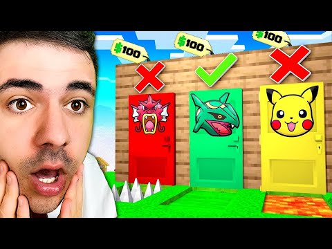 DON'T BUY THE WRONG LEGENDARY POKEMON IN MINECRAFT - ITA