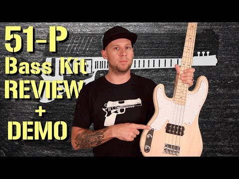 51-P Bass DIY kit review and demo BK-008 from bargainmusician.com