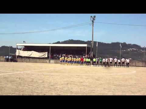 U.D.Torrados - A.D. Várzea F.C. - Entrada das equipas