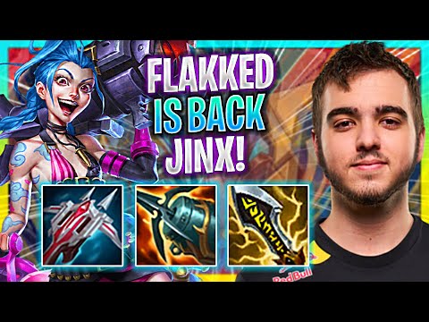 FLAKKED BRINGS BACK JINX! | HRTS Flakked Plays Jinx ADC vs Zeri! | Preseason 2023
