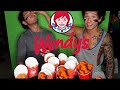 TRYING Out THE WENDY S Spicy CHICKEN NUGGETS