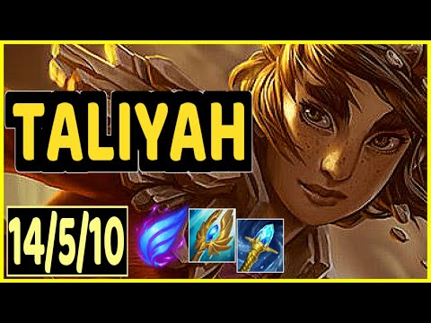 TALIYAH VS VLADIMIR - 14/5/10 KDA MID GAMEPLAY