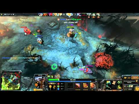Dendi Sniper   Gameplay Dota 2 MMR mp4