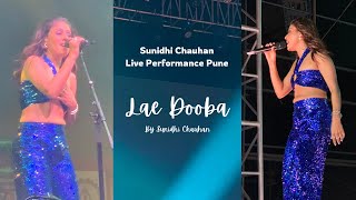 Sunidhi Chauhan Live Performance in Pune |  Lae Dooba By Sunidhi Chauhan