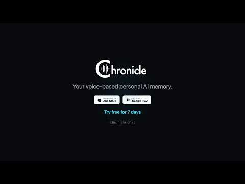 Chronicle - AI Voice Memory