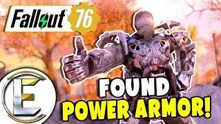Fallout 76 Found Power Armor - Wilderness Exploring And Survival EP 2 (Level 20 Zone)