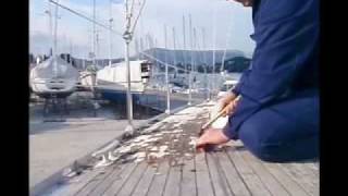 preview picture of video 'Fahrt nach Korfu/Griechenland, Segelyacht BLUE LAGOON, Korfu'