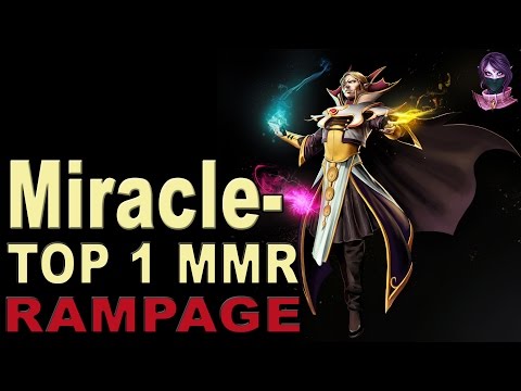 Miracle- "Hitman" Invoker TOP 1 WORLD MMR 8702 8k+ MMR Fight Dota 2