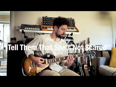 Thumbnail for How to play "Tell Them That She's Not Scared" on electric guitar by Envy on the Coast