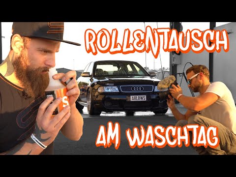 Rollentausch am Geburtstag - René muss die Limo waschen! | Philipp Kaess |