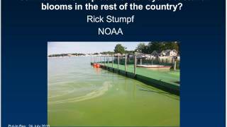 Stone Lab Guest Lecture: Can Lake Erie help us monitor algal blooms in the rest of the country?