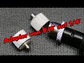 Adapter von 5/8" auf 1/4" [Unboxing]