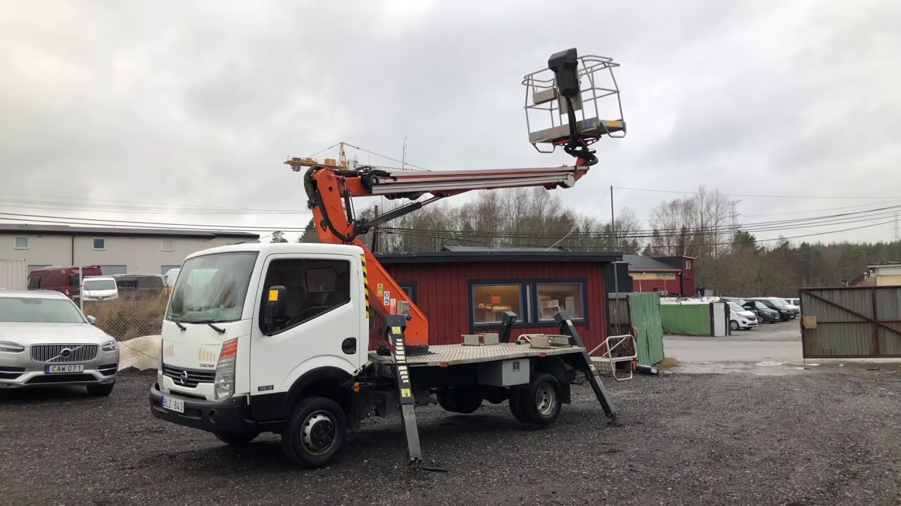Billift Nissan med Galaxy mobilplattform GT18/12