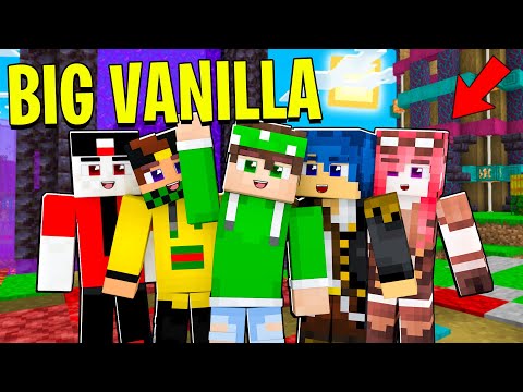 TORNO NELLA BIG VANILLA E CERCO I MIEI AMICI YOUTUBER su MINECRAFT!
