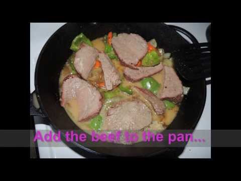 Leftover Roast Beef Pan Stew (Single Pot Stew, start...