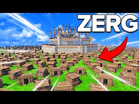 They raided my shack so I zerged them - Rust Zerg