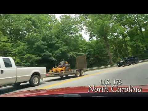 U S 176 End to End Tour (Hendersonville, NC to Goose Creek, SC)