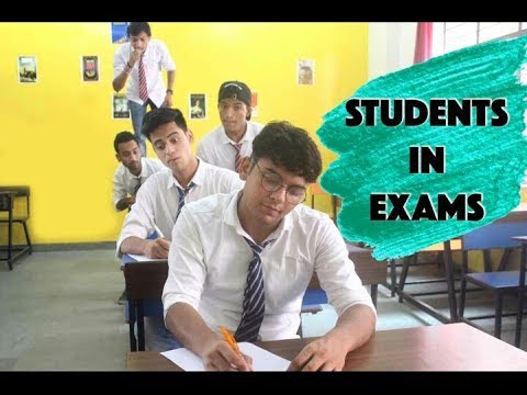 Krishna Khairvar Students During Exam