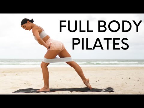35 MIN FULL BODY WORKOUT || Intermediate Pilates (Mini Resistance Band)