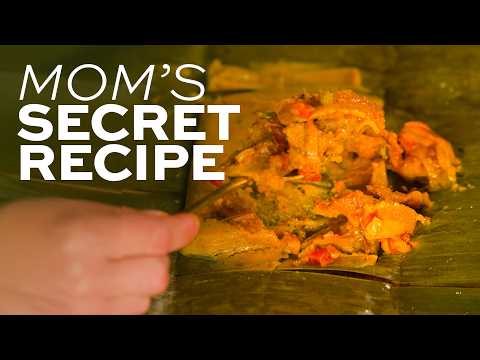 My Colombian Mom Taught me How to Make The BEST Tamales